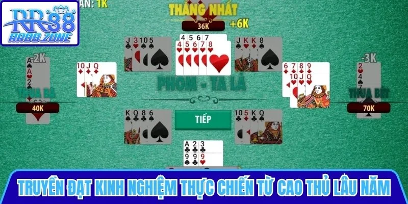 Truyền đạt kinh nghiệm thực chiến từ các cao thủ lâu năm